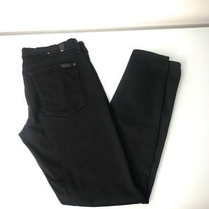 7 for all Mankind skinny jeans Black Size 10
